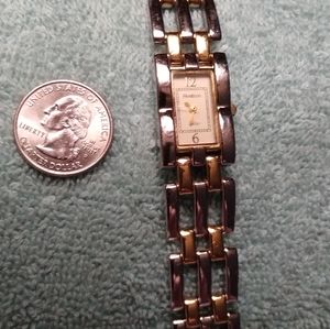 Armitron ladies 2 tone watch